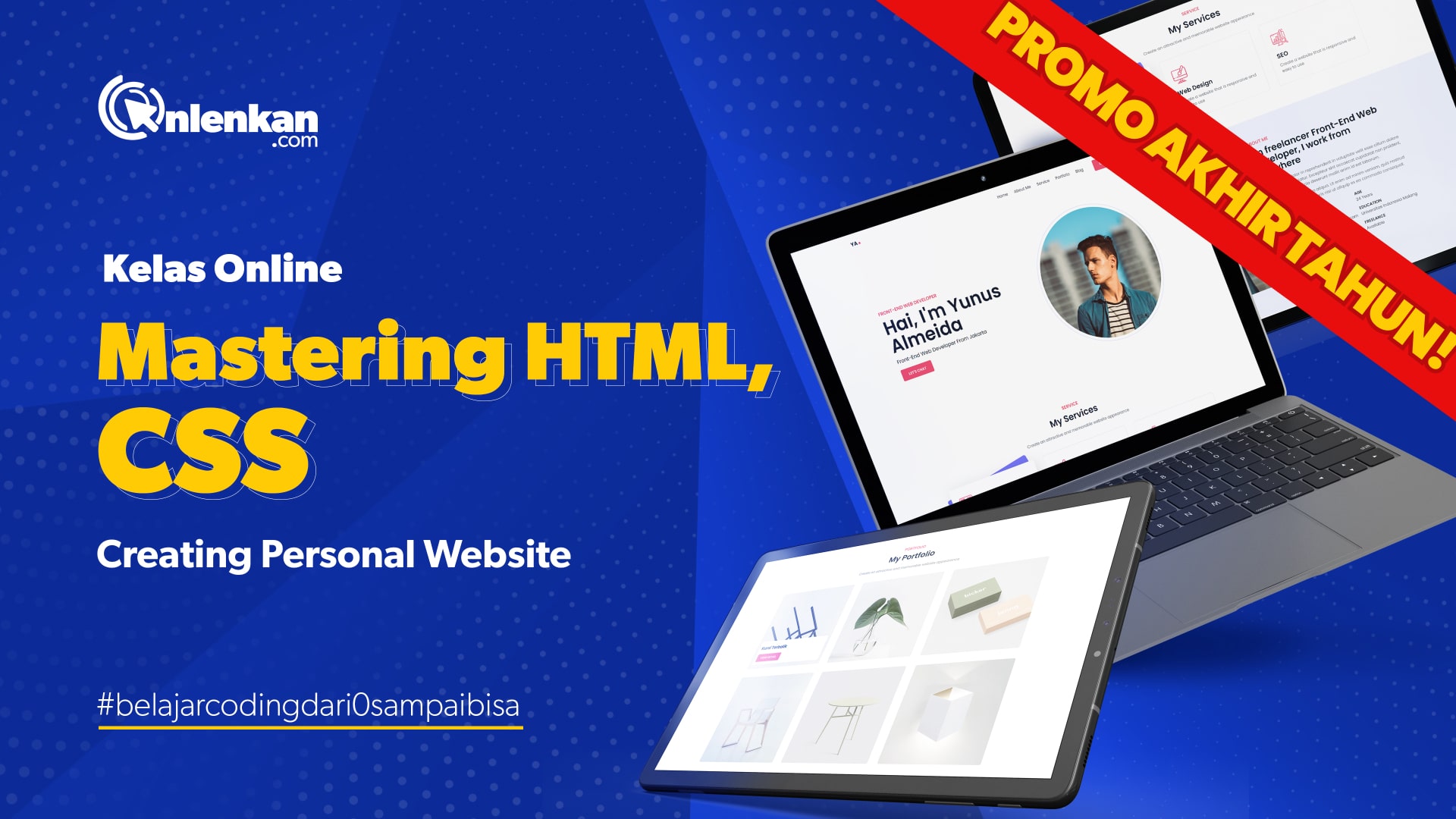 Mastering HTML CSS: Studi Kasus Personal Website